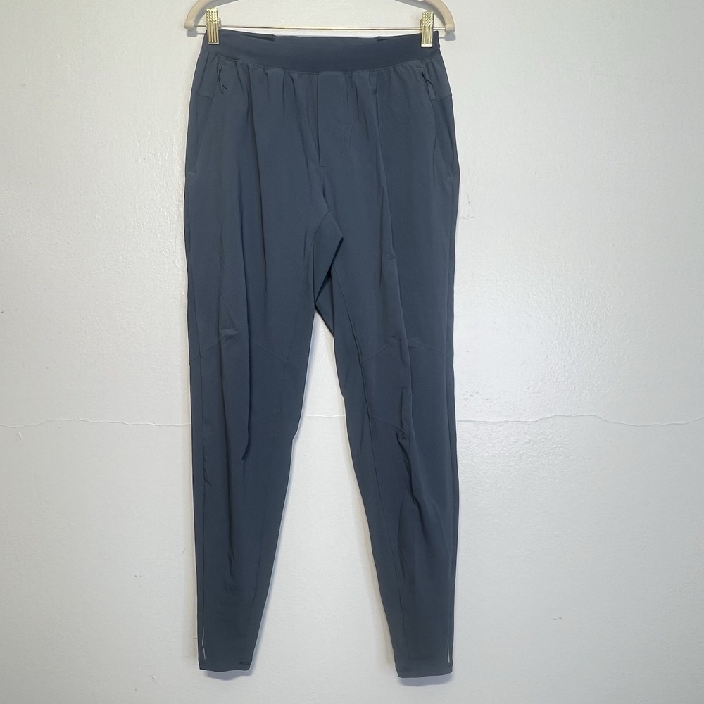 LULULEMON Surge Hybrid  Mens Run Pants Iron Blue Sz S 29" Logo Lightweight Layer